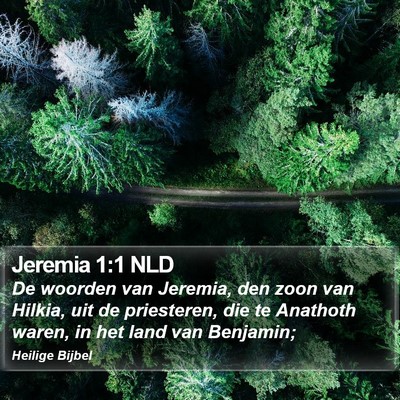 Jeremia 1:1 NLD Bible Verse Image