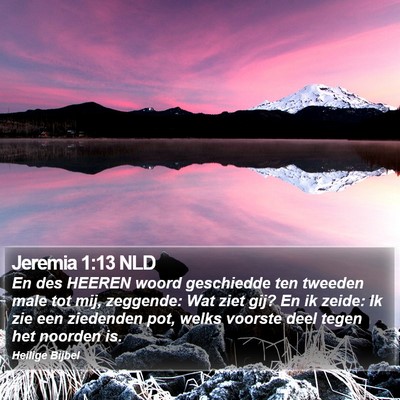 Jeremia 1:13 NLD Bible Verse Image