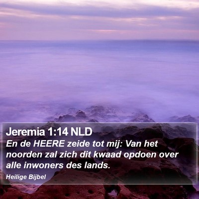 Jeremia 1:14 NLD Bible Verse Image