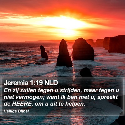Jeremia 1:19 NLD Bible Verse Image