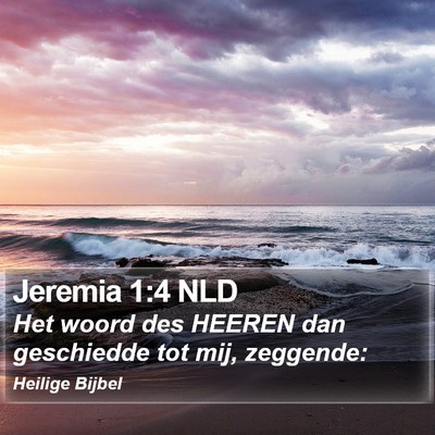 Jeremia 1:4 NLD Bible Verse Image