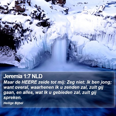 Jeremia 1:7 NLD Bible Verse Image