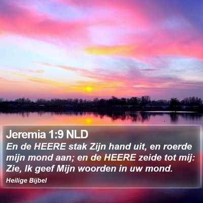 Jeremia 1:9 NLD Bible Verse Image
