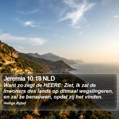 Jeremia 10:18 NLD Bible Verse Image