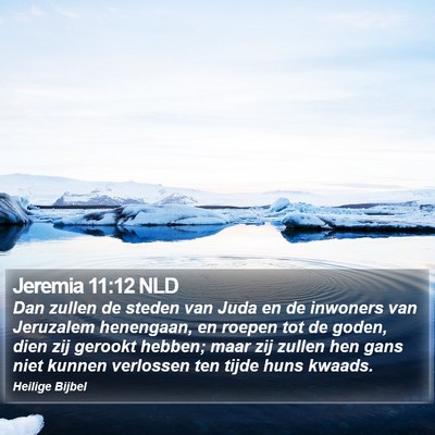 Jeremia 11:12 NLD Bible Verse Image