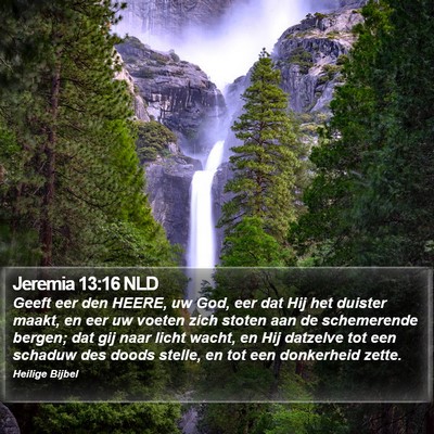 Jeremia 13:16 NLD Bible Verse Image
