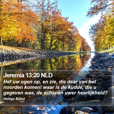 Jeremia 13:20 NLD Bible Verse Image