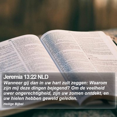 Jeremia 13:22 NLD Bible Verse Image