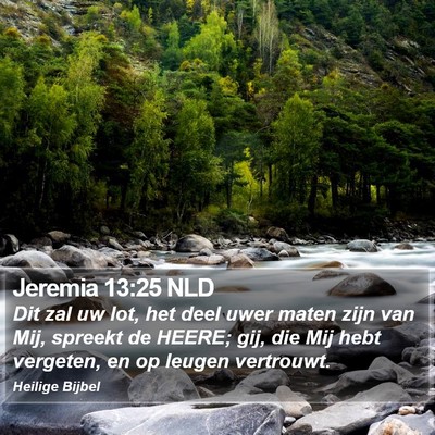 Jeremia 13:25 NLD Bible Verse Image