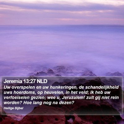 Jeremia 13:27 NLD Bible Verse Image