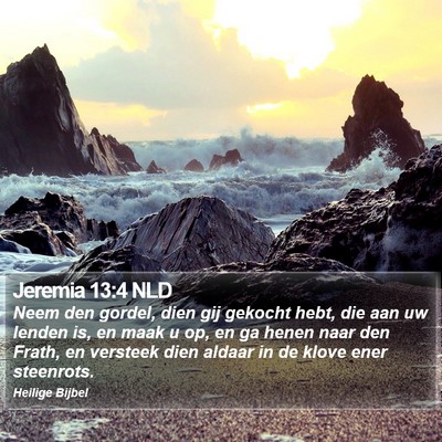 Jeremia 13:4 NLD Bible Verse Image