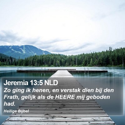 Jeremia 13:5 NLD Bible Verse Image