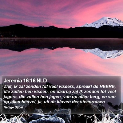 Jeremia 16:16 NLD Bible Verse Image