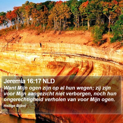 Jeremia 16:17 NLD Bible Verse Image