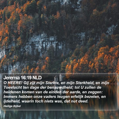 Jeremia 16:19 NLD Bible Verse Image