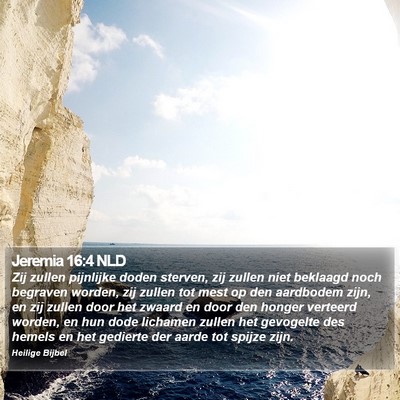 Jeremia 16:4 NLD Bible Verse Image