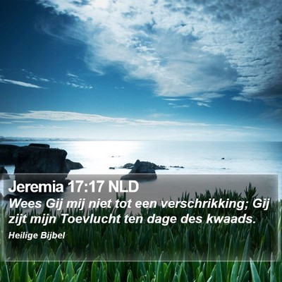 Jeremia 17:17 NLD Bible Verse Image