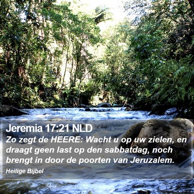Jeremia 17:21 NLD Bible Verse Image