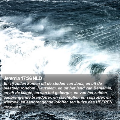 Jeremia 17:26 NLD Bible Verse Image