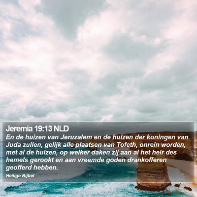 Jeremia 19:13 NLD Bible Verse Image