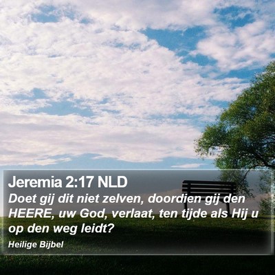 Jeremia 2:17 NLD Bible Verse Image