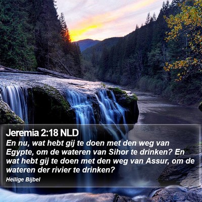 Jeremia 2:18 NLD Bible Verse Image