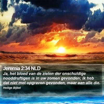 Jeremia 2:34 NLD Bible Verse Image