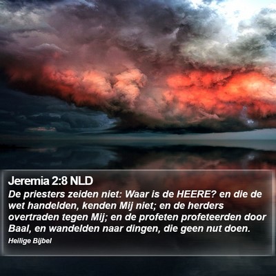 Jeremia 2:8 NLD Bible Verse Image