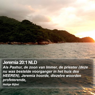 Jeremia 20:1 NLD Bible Verse Image