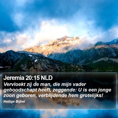 Jeremia 20:15 NLD Bible Verse Image
