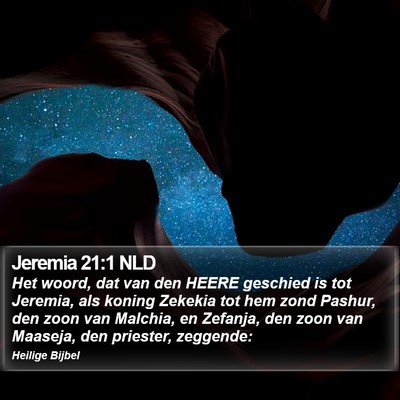 Jeremia 21:1 NLD Bible Verse Image