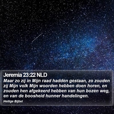 Jeremia 23:22 NLD Bible Verse Image