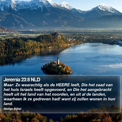 Jeremia 23:8 NLD Bible Verse Image
