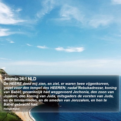 Jeremia 24:1 NLD Bible Verse Image