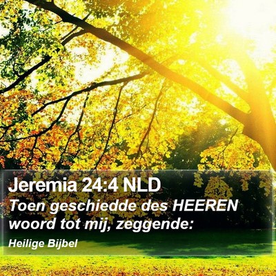 Jeremia 24:4 NLD Bible Verse Image