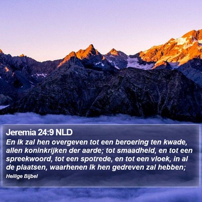 Jeremia 24:9 NLD Bible Verse Image