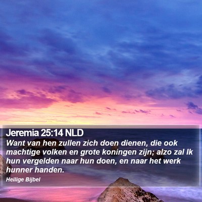Jeremia 25:14 NLD Bible Verse Image