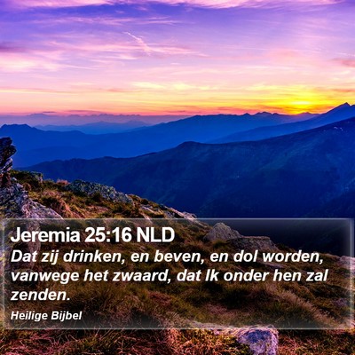 Jeremia 25:16 NLD Bible Verse Image