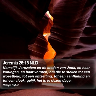 Jeremia 25:18 NLD Bible Verse Image
