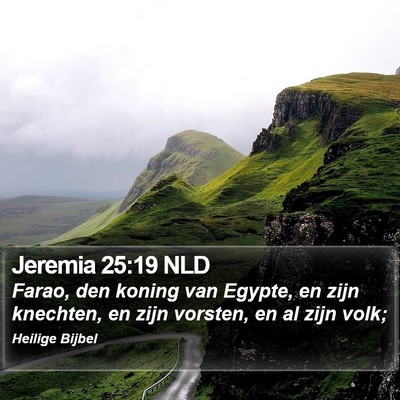 Jeremia 25:19 NLD Bible Verse Image