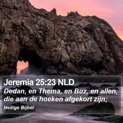 Jeremia 25:23 NLD Bible Verse Image