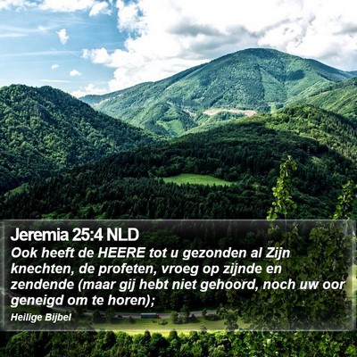 Jeremia 25:4 NLD Bible Verse Image
