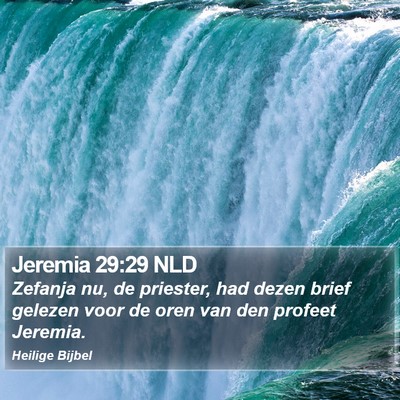Jeremia 29:29 NLD Bible Verse Image