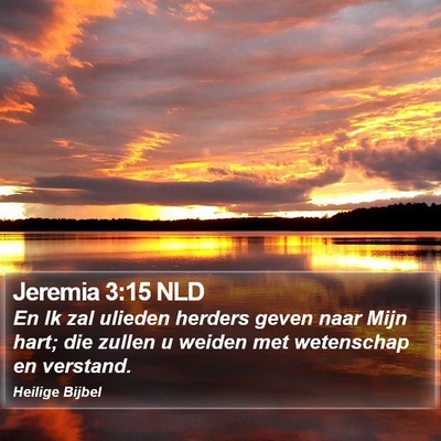 Jeremia 3:15 NLD Bible Verse Image