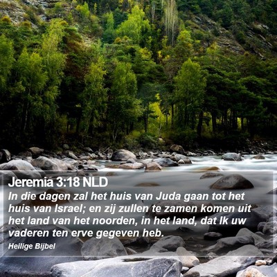 Jeremia 3:18 NLD Bible Verse Image