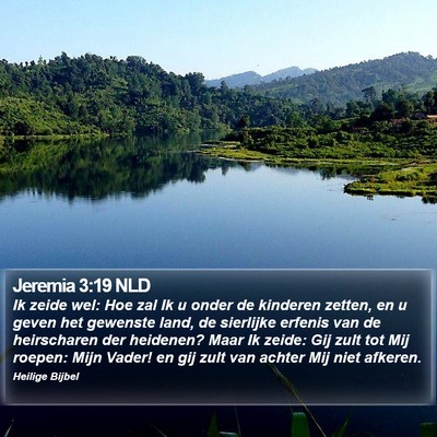 Jeremia 3:19 NLD Bible Verse Image