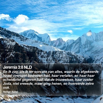 Jeremia 3:8 NLD Bible Verse Image