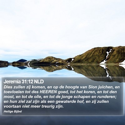 Jeremia 31:12 NLD Bible Verse Image