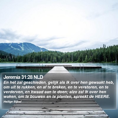 Jeremia 31:28 NLD Bible Verse Image