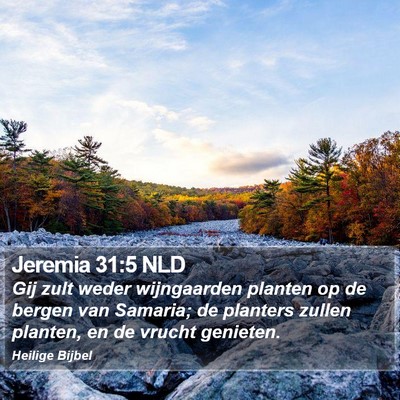 Jeremia 31:5 NLD Bible Verse Image